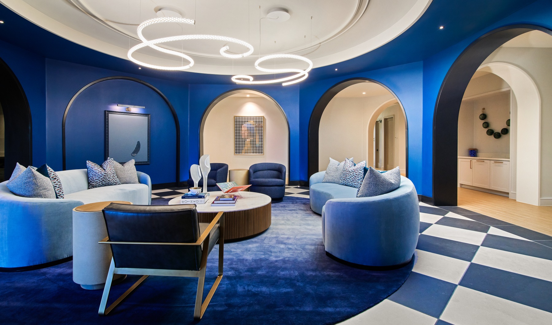 Settle into comfort at Diamond Flats room with seating