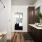 a bathroom with a sink and a tub shower